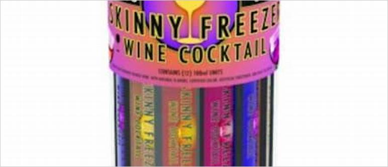 Skinny freezer wine cocktails